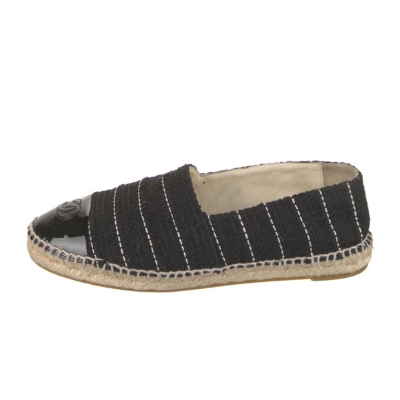 CHANEL-Interlocking CC Logo Espadrilles - Picture 2 of 5